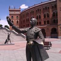 Historic Madrid Statue