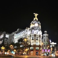 Madrid by night