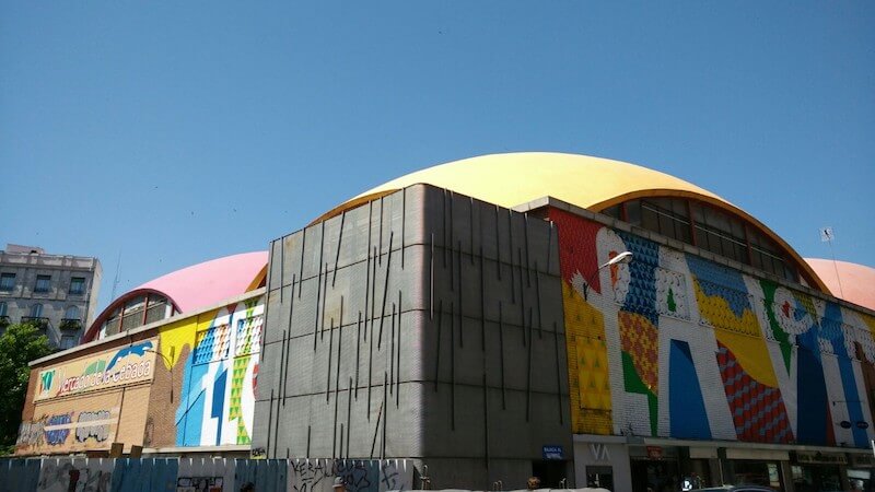 Madrid seafood market